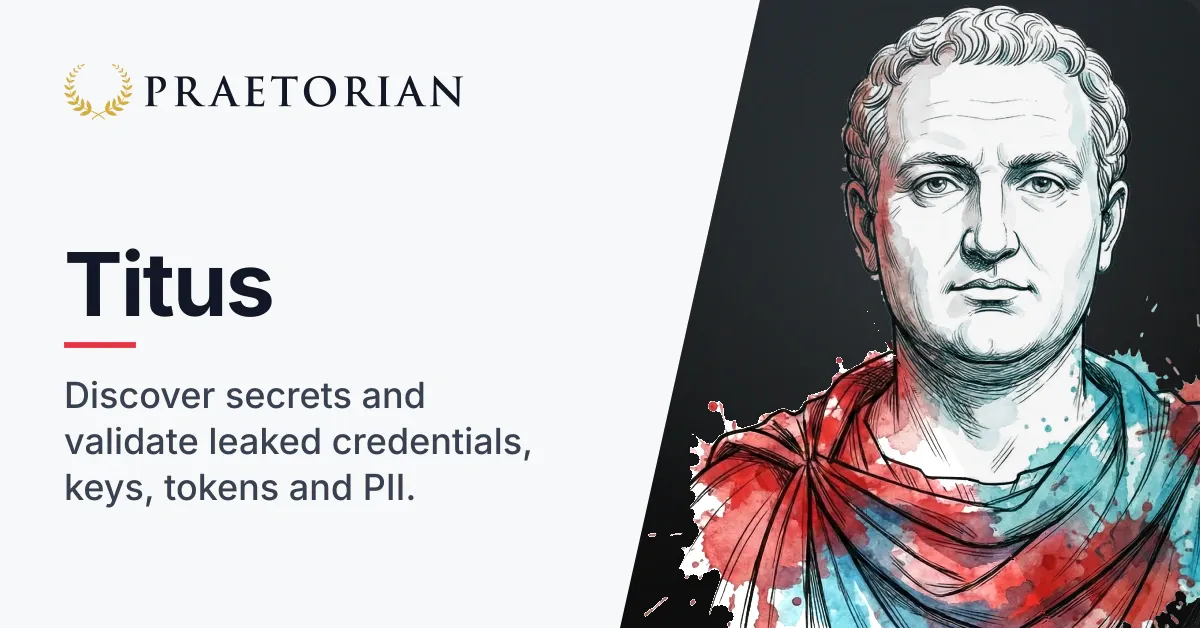 Titus introduction card