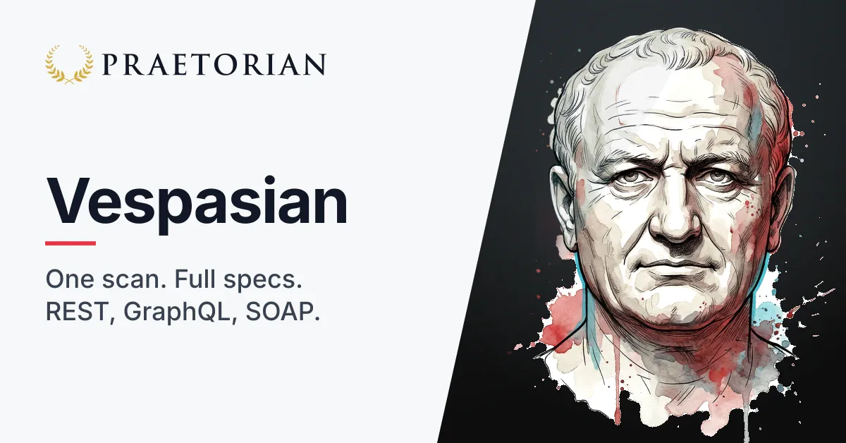 Vespasian introduction card