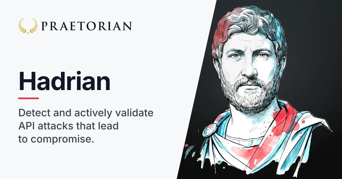 Hadrian introduction card
