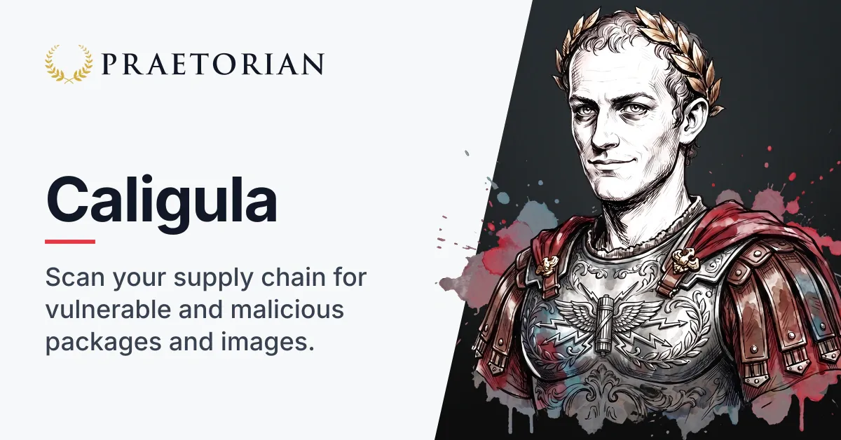 Caligula introduction card